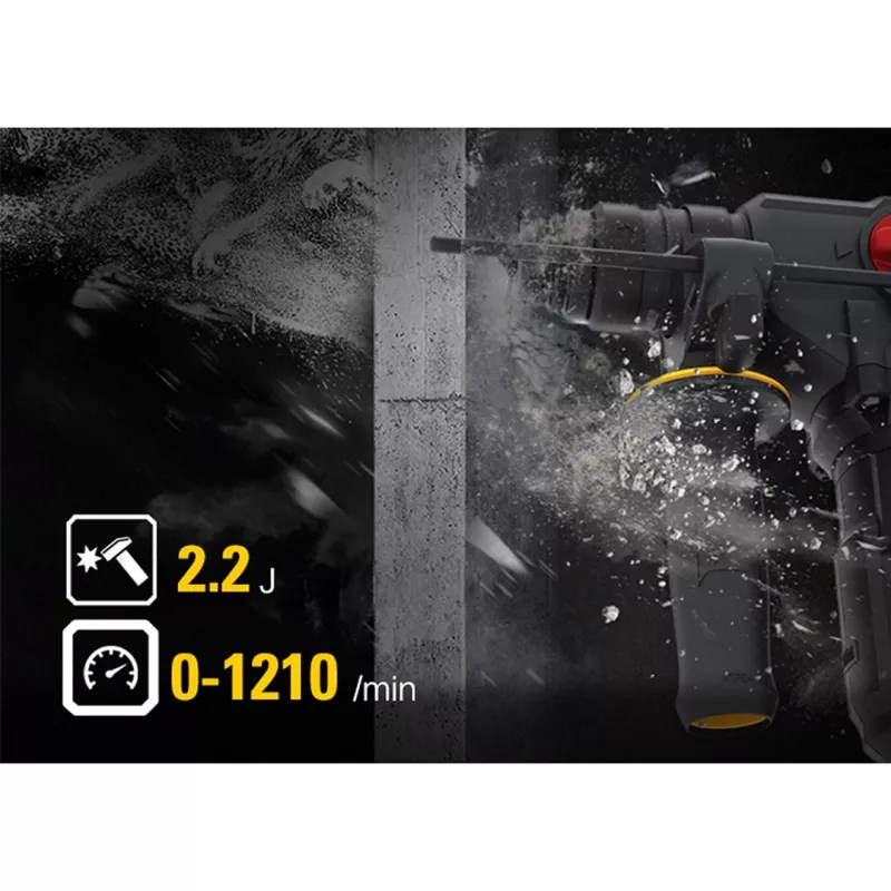 Caterpillar DX21B SDS-Plus δράπανο καθιστού (συσκευή χωρίς μπαταρία και φορτιστή) 18V brushless