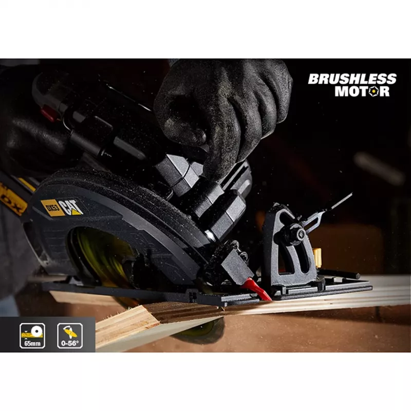 Caterpillar DX53B Μπαταρίας δισκοπρίονο χειρός (μόνο εργαλείο) 18V 165mm