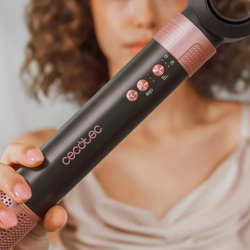 Cecotec Bamba CeramicCare 14-in-1 AirGlam Hot Air Multi-Styler Μαύρο