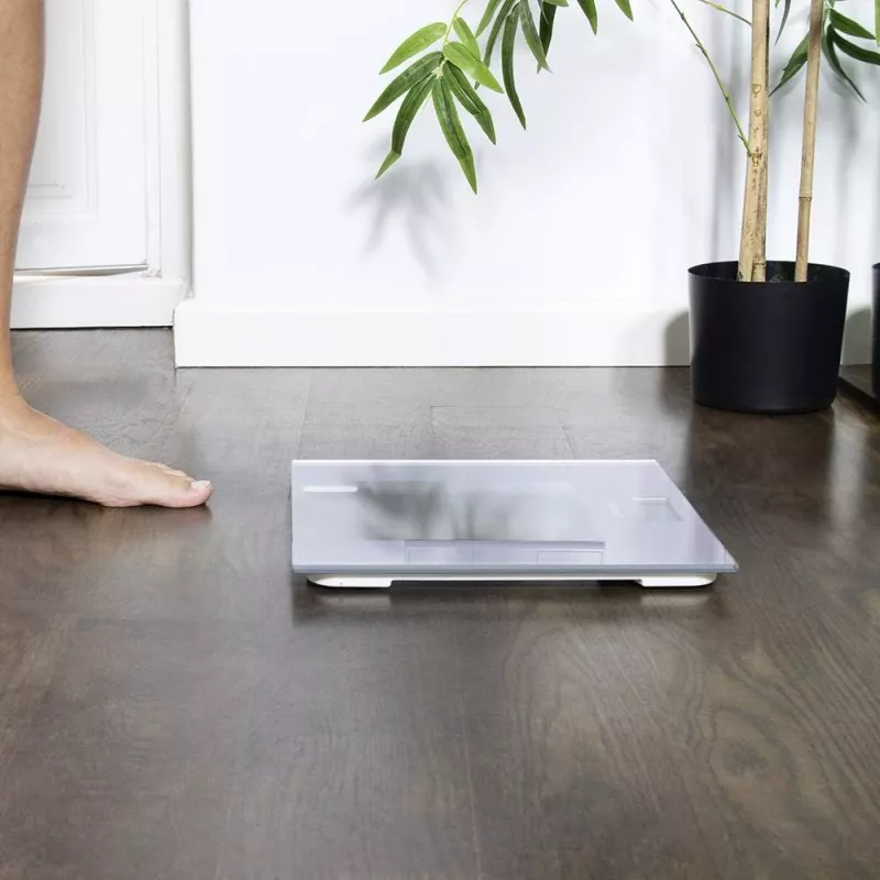 Cecotec ζυγαριά σώματος Surface Precision Healthy μέγιστο βάρος 180 γκρι/διαφανές