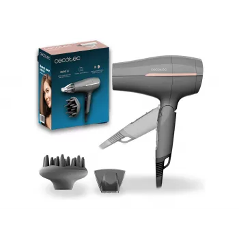 Cecotec IoniCare Power&Go Heaven 2000 W Ιονικός στεγνωτήρας μαλλιών με diffuser, Γκρι