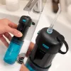Cecotec Oral Irrigator ToothCare Jet Splash 150 ml Μαύρο/Μπλε 2 ακροφύσια