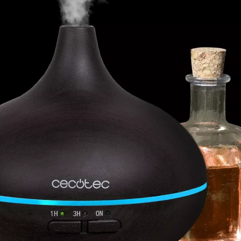 Cecotec Pure Aroma 150 Yin Υπερηχητικός αρωματικός διαχύτης 7 W Μαύρο