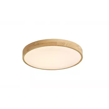 Φωτιστικό οροφής LED NATA 4000K 41CM ξύλο