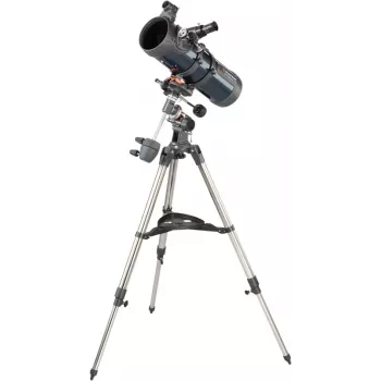 Celestron Astromaster 130EQ Τηλεσκόπιο Κατοπτρικό 33x Μαύρο, Μπλε, Γκρι