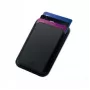CELLY MAGWALLETBK MagSafe Μαγνητικό πορτοφόλι με αποκλεισμό RFID, μαύρο