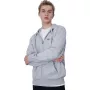 Champion ανδρικό Full-Zip Hoodie γκρι EM021 μέγεθος S