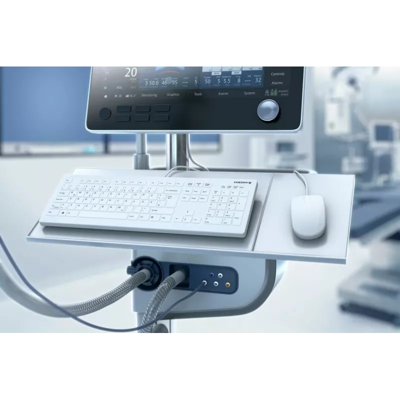 Cherry AK-C8112 Medical Keyboard Λευκό