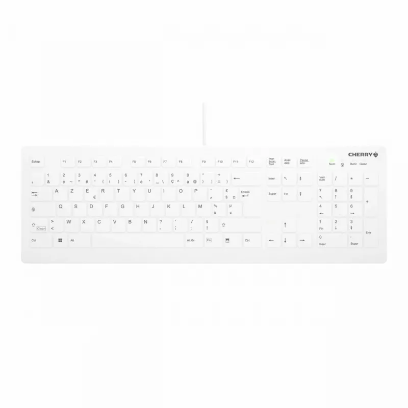 Cherry Contour Active Key QuickClean AK-C8112 Ιατρικό πληκτρολόγιο USB - Λευκό