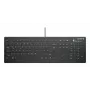CHERRY Contour Design Active Key AK-C8112 Full-Size ενσύρματο πληκτρολόγιο USB, Scissor Switch, διάταξη QWERTZ, μαύρο