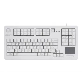 CHERRY G80-11900LUMES-0 TouchBoard Συμπαγές πληκτρολόγιο με ενσωματωμένο touchpad, USB, Μαύρο