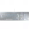 CHERRY KC 6000 SLIM SILVER Ενσύρματο Πληκτρολόγιο USB FRENCH