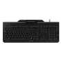 CHERRY Smart Board 1150 μηχανικό πληκτρολόγιο με αναγνώστη smart card, γαλλικό AZERTY, μαύρο, ενσύρματο USB