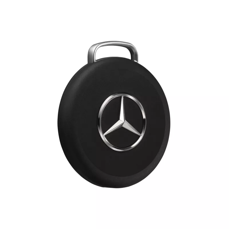 Chipolo LOOP Mercedes – επαναφορτιζόμενος Bluetooth tracker με λουράκι σιλικόνης για iOS & Android, μαύρο