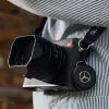 Chipolo LOOP Mercedes – επαναφορτιζόμενος Bluetooth tracker με λουράκι σιλικόνης για iOS & Android, μαύρο