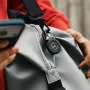 Chipolo LOOP Mercedes – επαναφορτιζόμενος Bluetooth tracker με λουράκι σιλικόνης για iOS & Android, μαύρο