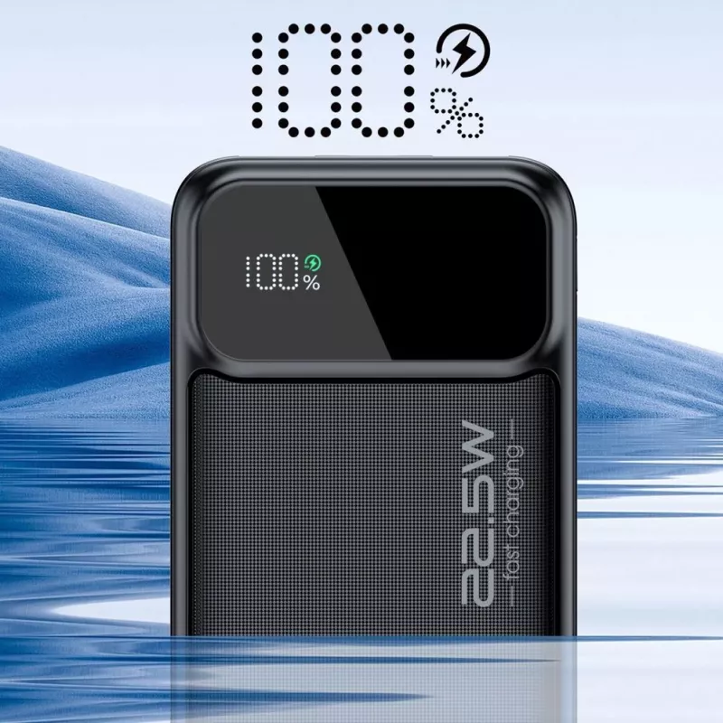 CHOETECH Power Bank 30000 mAh Μαύρο