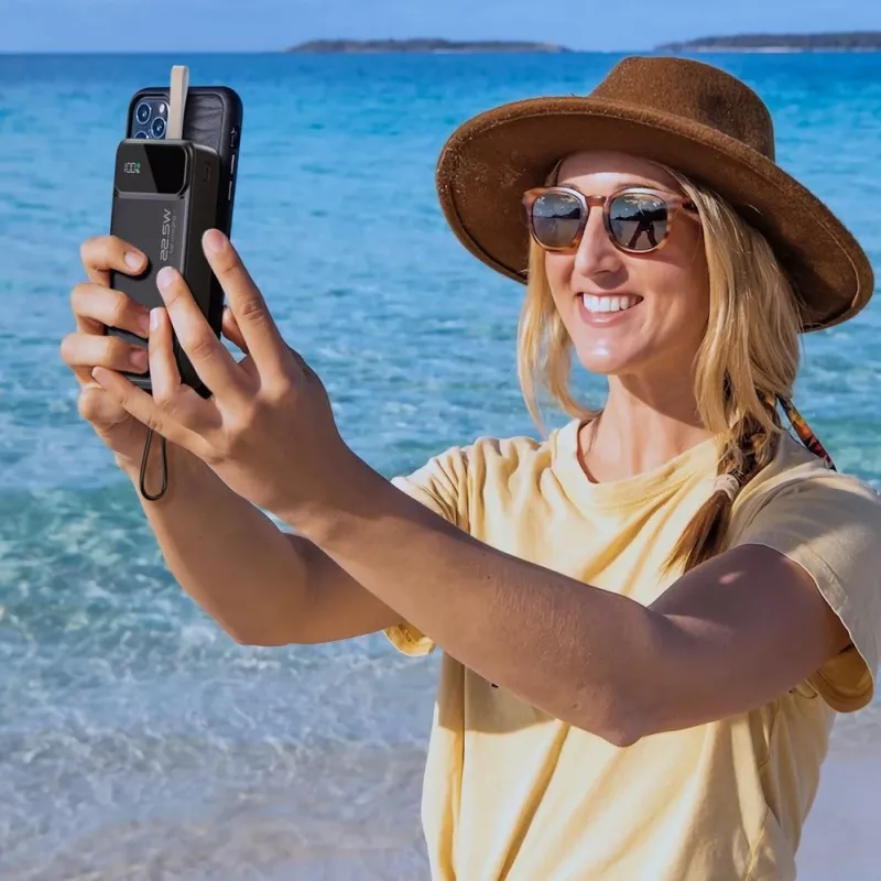 CHOETECH Power Bank 30000 mAh Μαύρο
