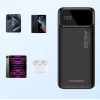 CHOETECH Power Bank 30000 mAh Μαύρο
