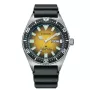 CITIZEN ανδρικό αυτόματο ρολόι NY0120-01X 41mm μαύρο καντράν μαύρο λουράκι καουτσούκ