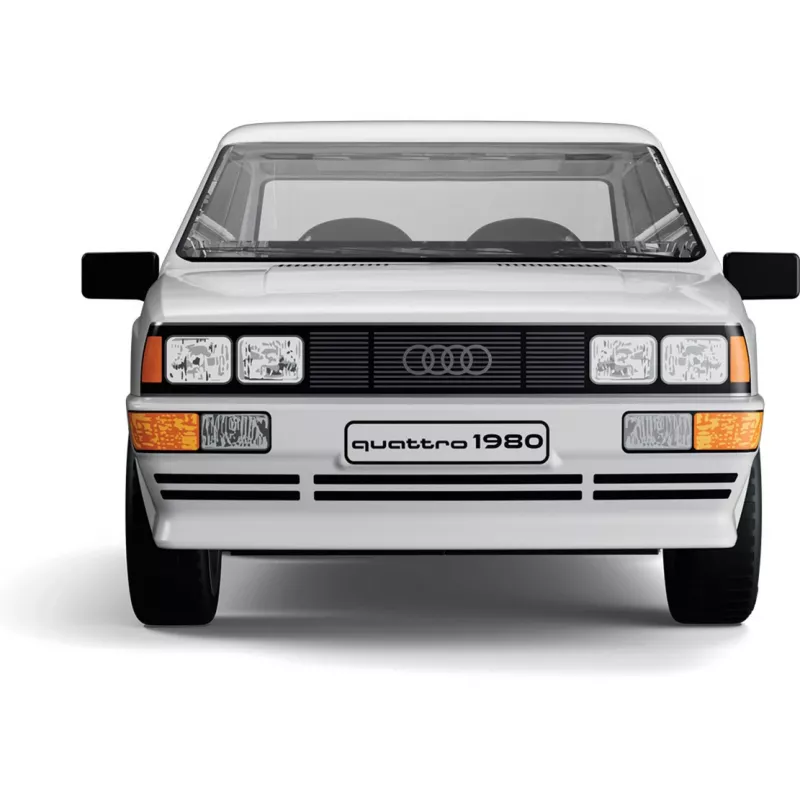 Cobi Audi Quattro 1980 λευκό 1:35 Κλίμακα σετ δόμησης