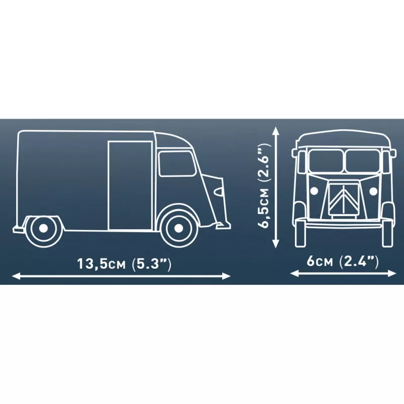 COBI Citroen Type H 1:35 σετ δόμησης με τουβλάκια (246 τεμ.)