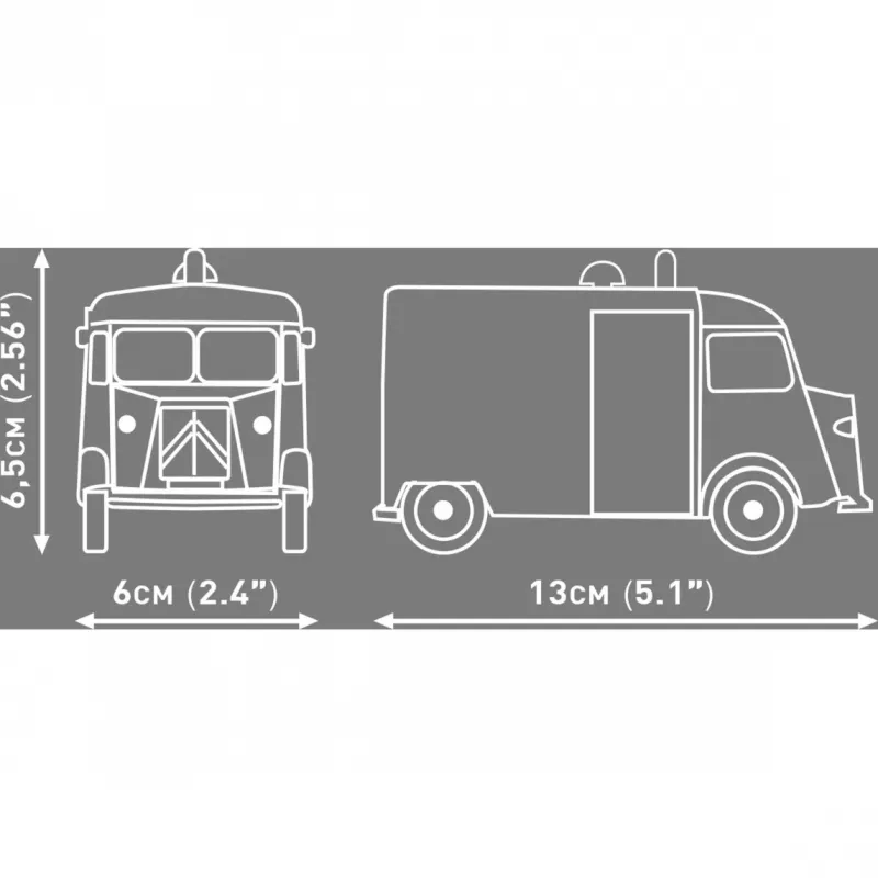 COBI Citroen Type H Αστυνομία Σετ Δόμησης (Κλίμακα 1:35)