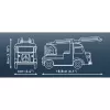 COBI Citroen Type H Pompiers (Κλίμακα 1:35) Πλαστικό Μοντέλο Κιτ