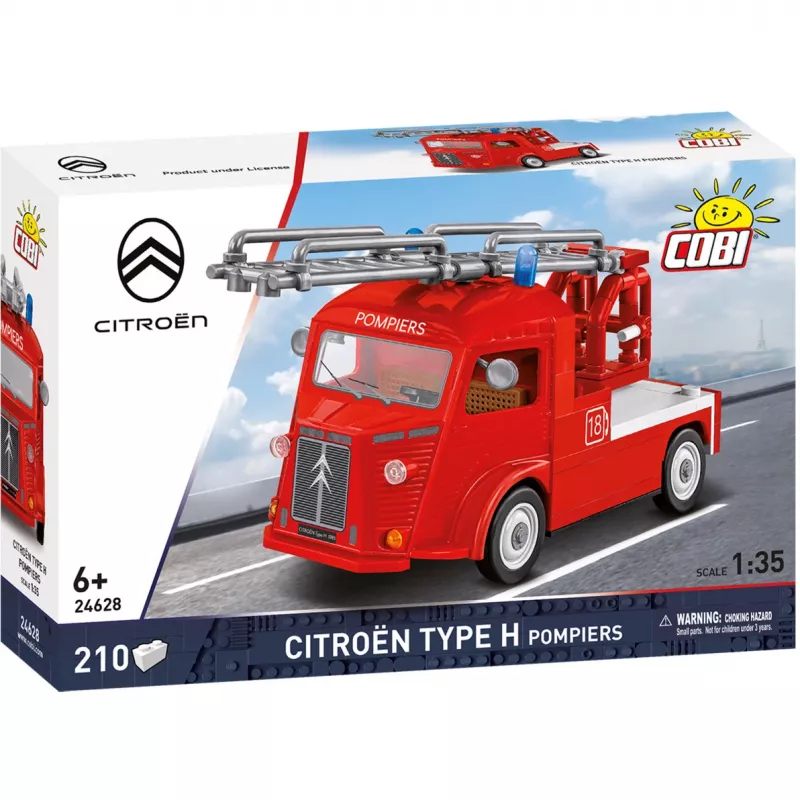 COBI Citroen Type H Pompiers (Κλίμακα 1:35) Πλαστικό Μοντέλο Κιτ