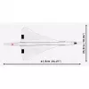 COBI Concorde G-BBDG Σετ Δόμησης 450 τεμ. Κλίμακα 1:95