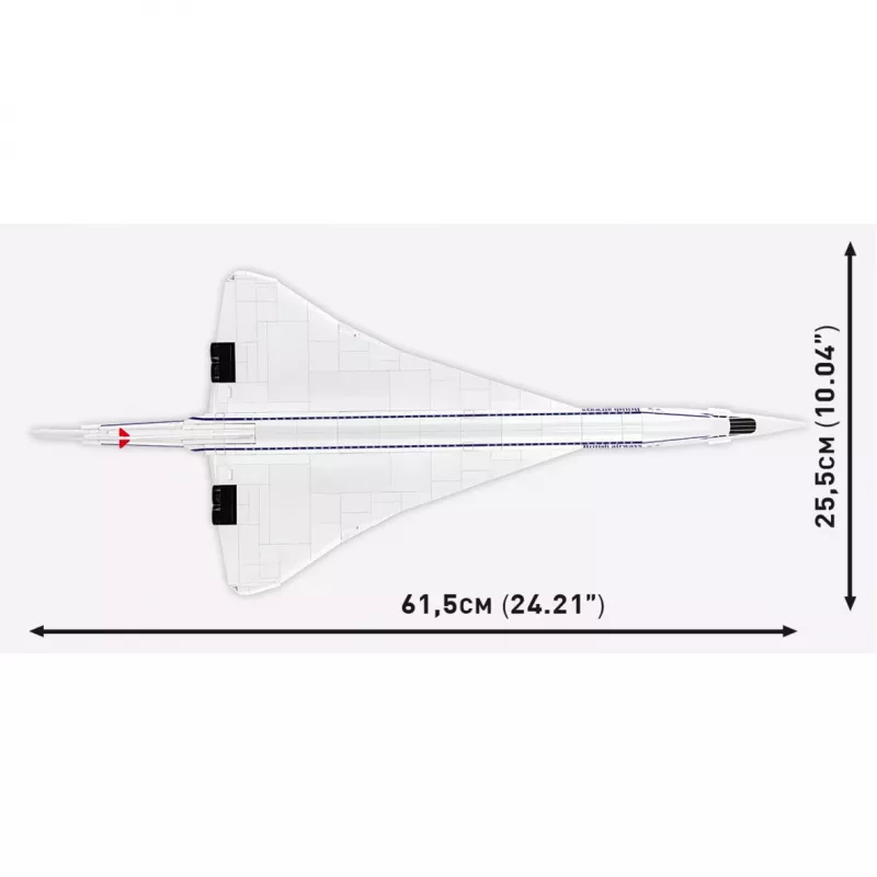 COBI Concorde G-BBDG Σετ Δόμησης 450 τεμ. Κλίμακα 1:95