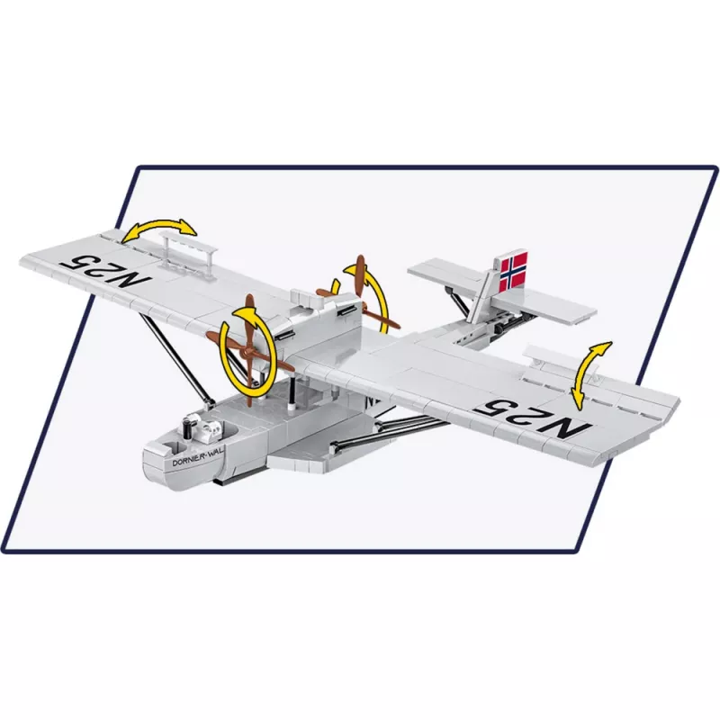 COBI Dornier Do J Wal Amundsen 1:72 Πλαστικό μοντέλο κιτ