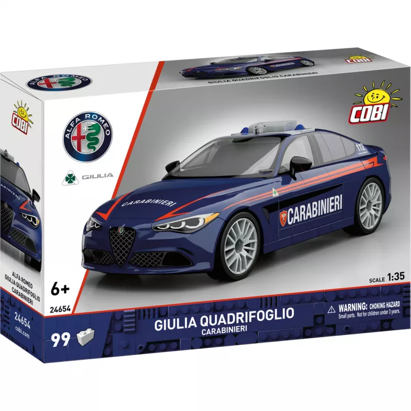 Cobi Giulia Quadrifoglio Carabinieri Σετ Δόμησης 1:35
