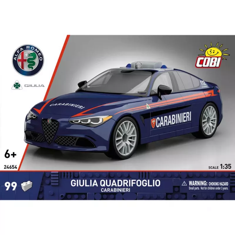 Cobi Giulia Quadrifoglio Carabinieri Σετ Δόμησης 1:35