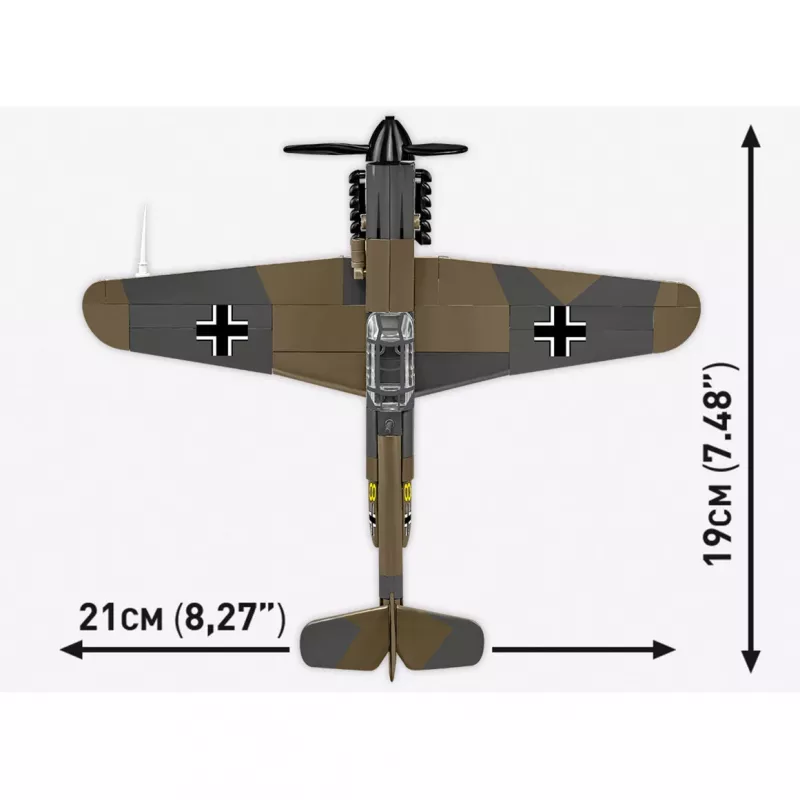 COBI Messerschmitt BF-109F Πλαστικό μοντέλο συναρμολόγησης 1:48