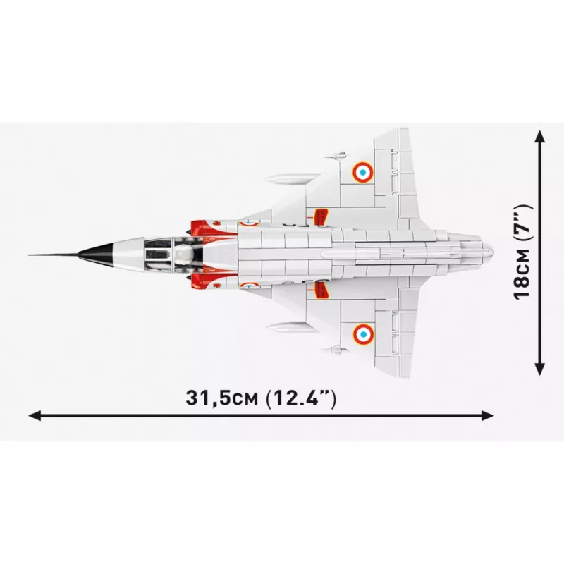 Cobi Mirage IIIC Κουτί Κατασκευής Κλίμακα 1:48 (560 Τεμ.)