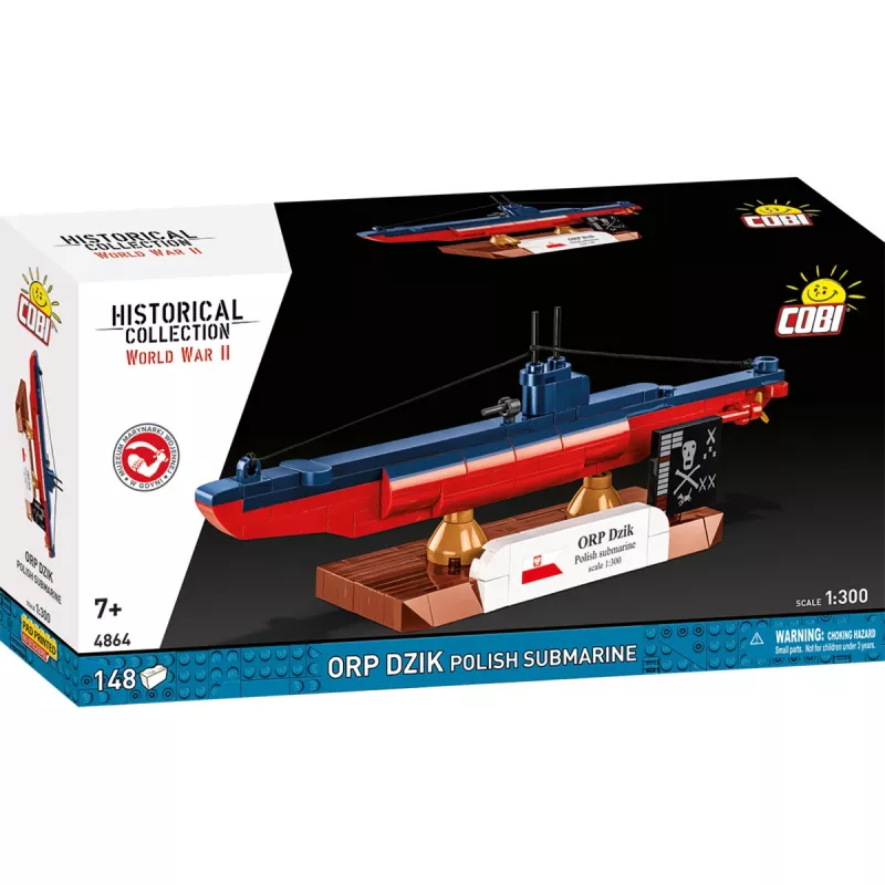 COBI ORP Dzik Πολωνικό υποβρύχιο (Κλίμακα 1:300)