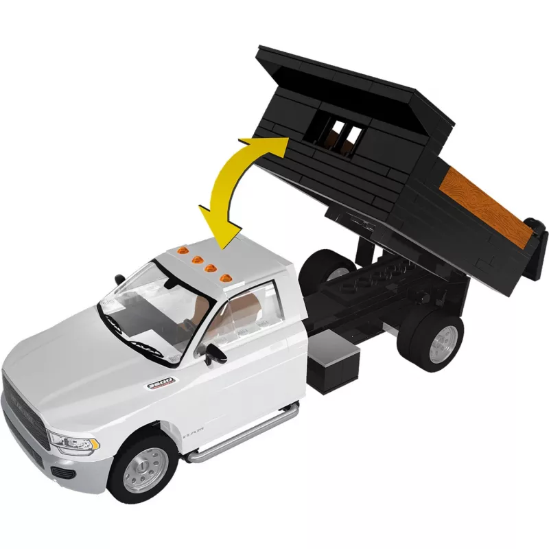 COBI RAM 3500 Dump Truck 1:35 Σετ δόμησης με τουβλάκια