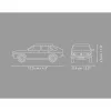 COBI Volkswagen Passat B1 (πράσινο, κλίμακα 1:35) σετ δόμησης
