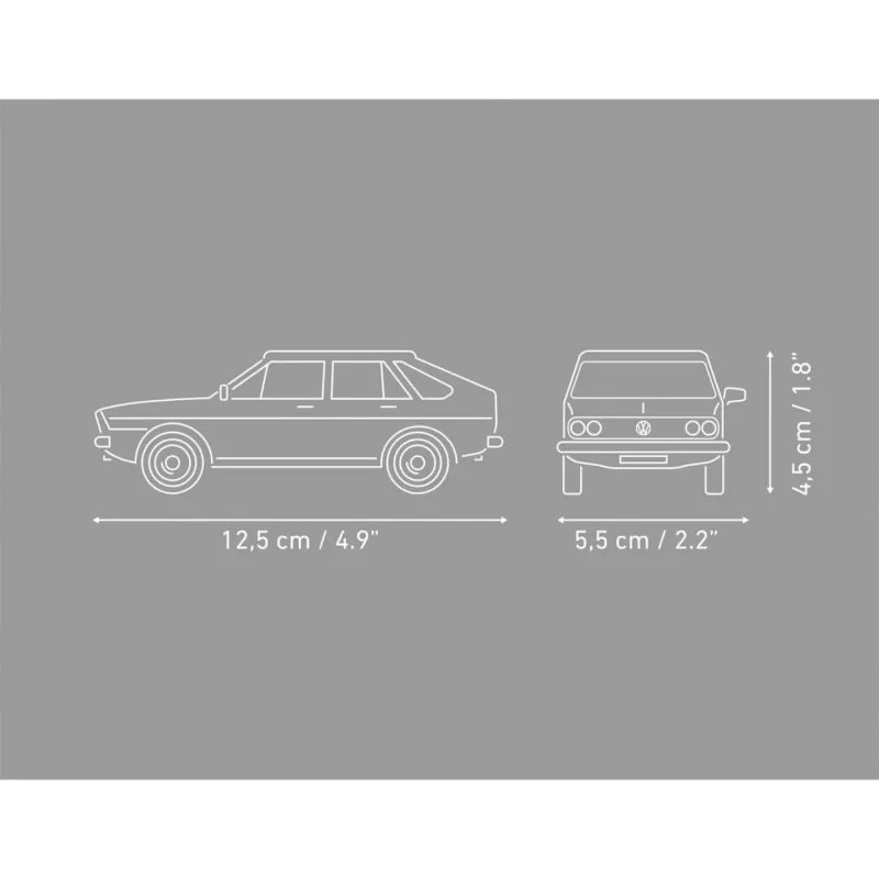 COBI Volkswagen Passat B1 (πράσινο, κλίμακα 1:35) σετ δόμησης
