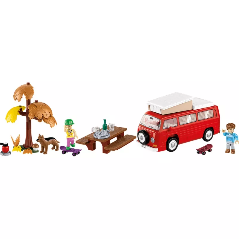 COBI Volkswagen T2a Camper 1:24 Μοντέλο Die-cast