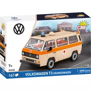 COBI Volkswagen T3 Ambulance Πλαστικό μοντέλο κιτ 1:35