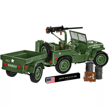 COBI Willys MB & Trailer Executive Edition Σετ Δόμησης (400 τεμ.)