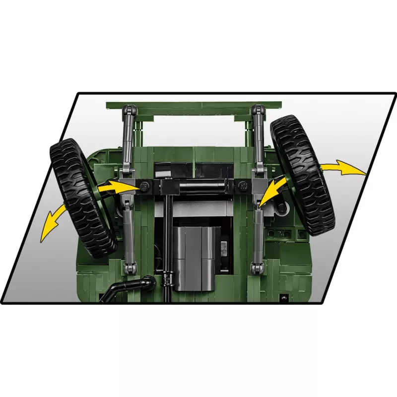 COBI Willys MB & Trailer Executive Edition Σετ Δόμησης (400 τεμ.)