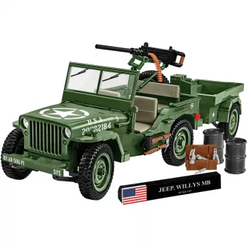 COBI Willys MB & Trailer Executive Edition Σετ Δόμησης (400 τεμ.)