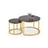 Coffee Table Paola Black 60x40cm