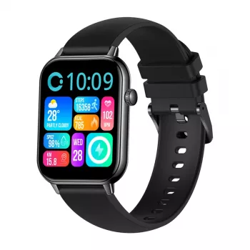 COLMI C28 Smartwatch - Μαύρο Σιλικόνης