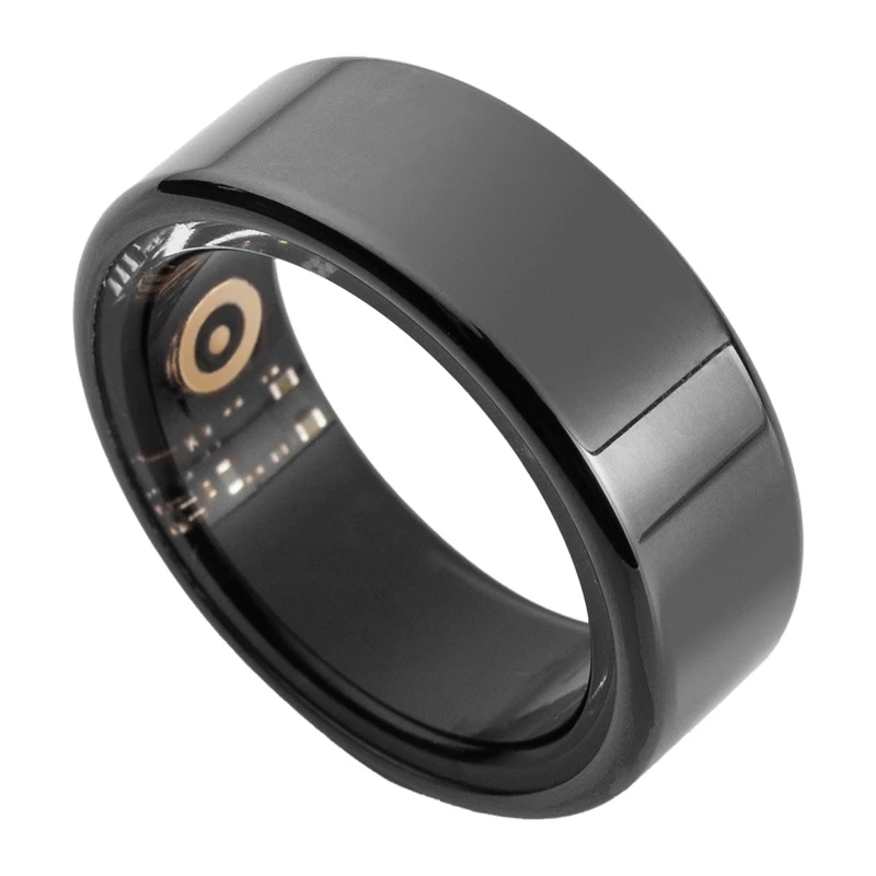 COLMI R02 Smart Ring Μέγεθος 10 19,8 mm Μαύρο με Θήκη φόρτισης