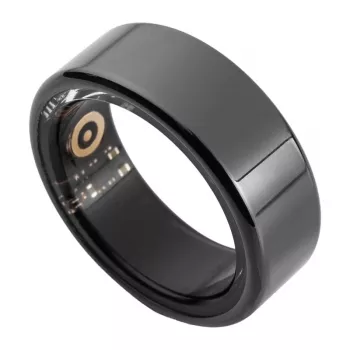 COLMI R02 Smart Ring, Μέγεθος 11, 20,3 mm (Μαύρο) + Θήκη φόρτισης