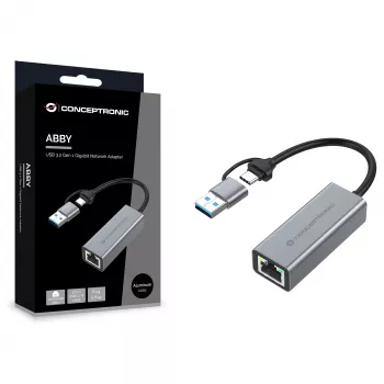 Conceptronic ABBY08G Gigabit Προσαρμογέας Δικτύου USB 3.0